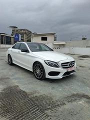 Mercedes-Benz C300 Sport 4Matic Sedan AWD (2.0L 4cyl 7A) 2017 White for sale
