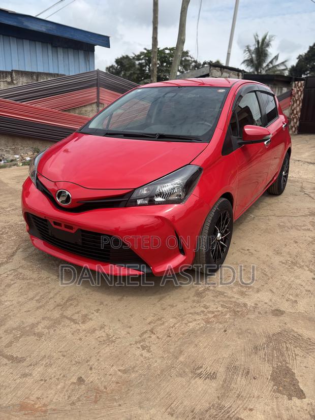 Toyota Vitz 1.3 AWD 3dr 2016 Red