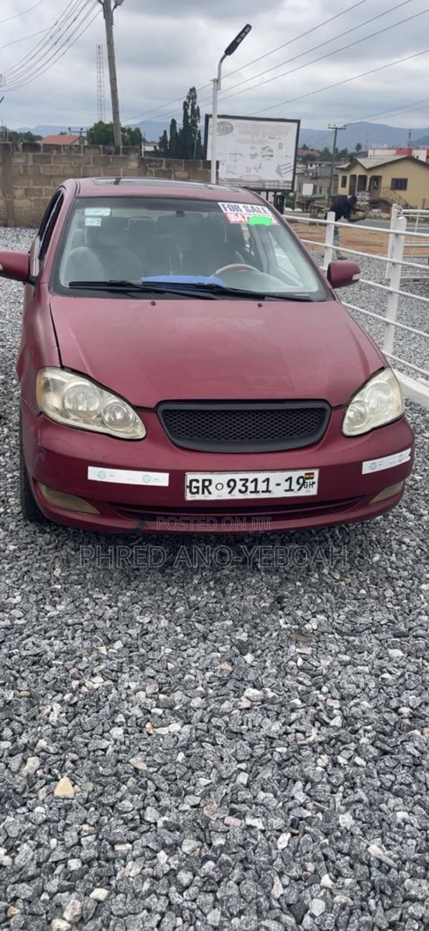 Toyota Corolla LE 2007 Red