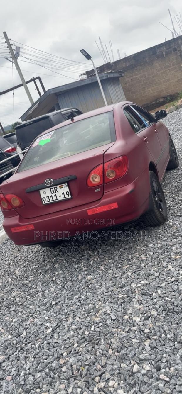 Toyota Corolla LE 2007 Red