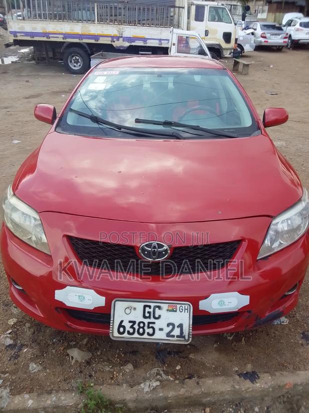 Toyota Corolla 2009 Red