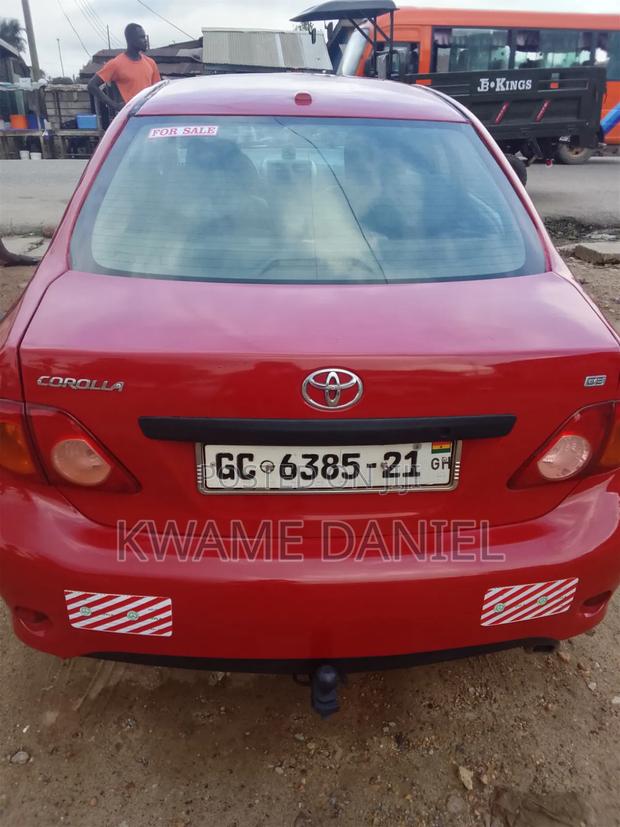 Toyota Corolla 2009 Red