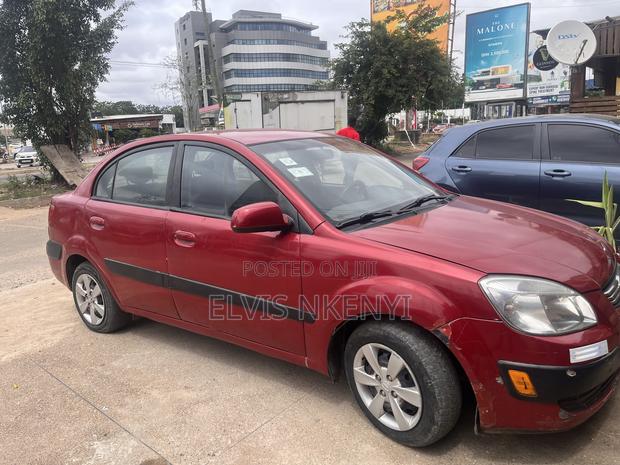 Kia Rio LX 4dr Sedan (1.6L 4cyl 4A) 2010 Red