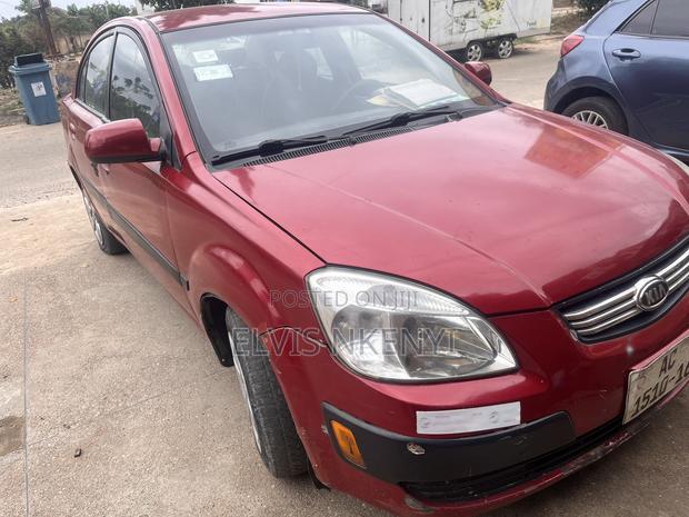 Kia Rio LX 4dr Sedan (1.6L 4cyl 4A) 2010 Red