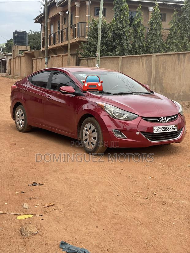 Hyundai Elantra 2013 Red