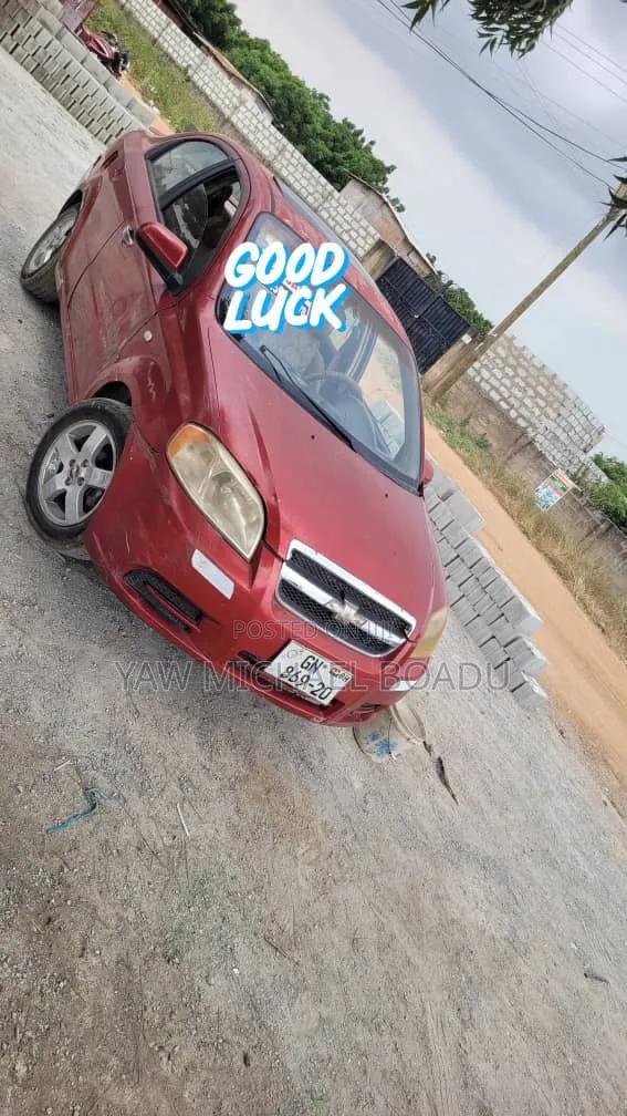 Chevrolet Aveo 1.5 Sedan T200 2006 Red