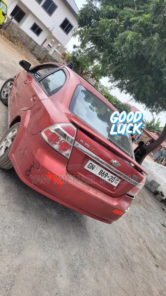 Chevrolet Aveo 1.5 Sedan T200 2006 Red