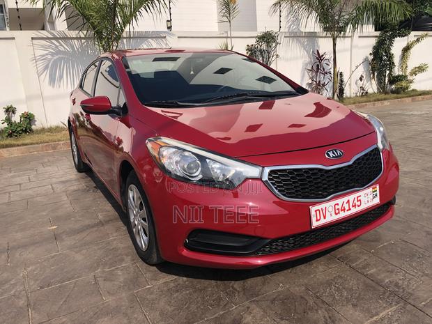 Kia Forte EX Sedan 2016 Red
