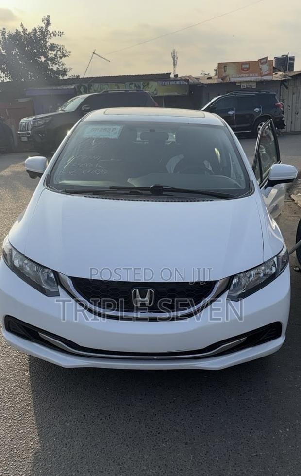 Honda Civic EX 4dr Sedan (1.8L 4cyl CVT) 2015 White