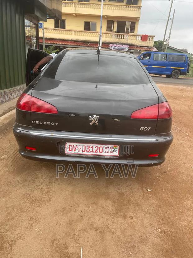Peugeot 607 2007 Black