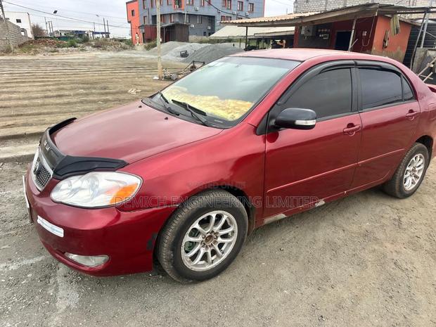 Toyota Corolla 2003 Red