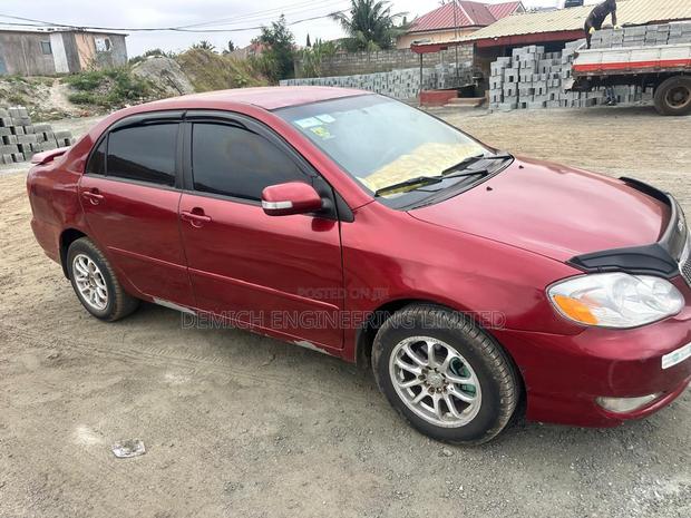 Toyota Corolla 2003 Red