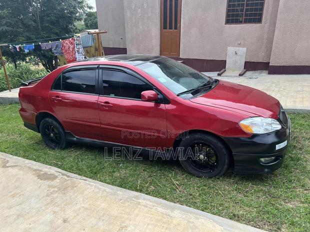 Toyota Corolla S 2006 Red