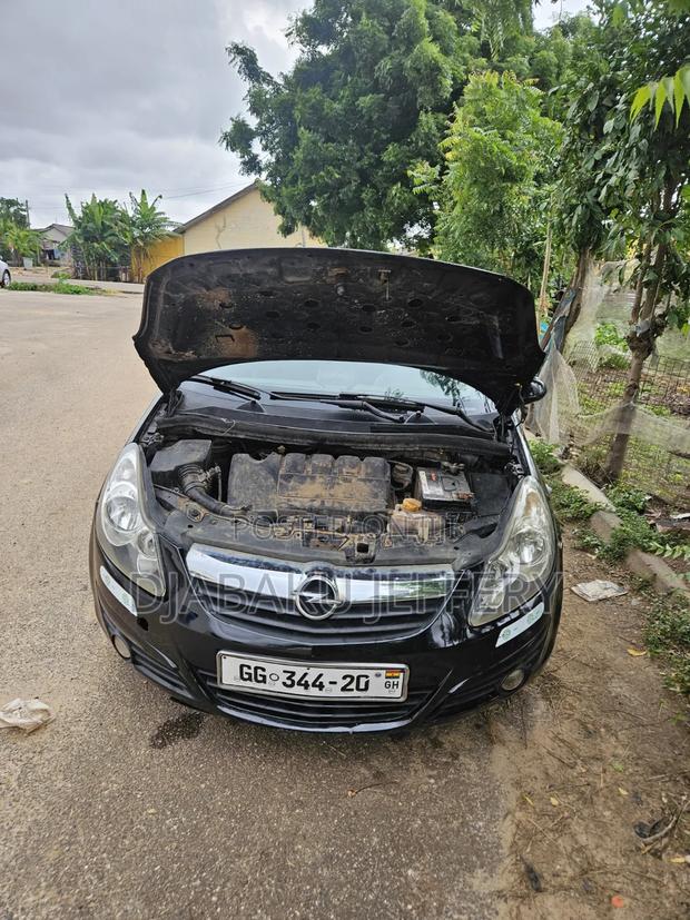 Opel Corsa 2008 Black