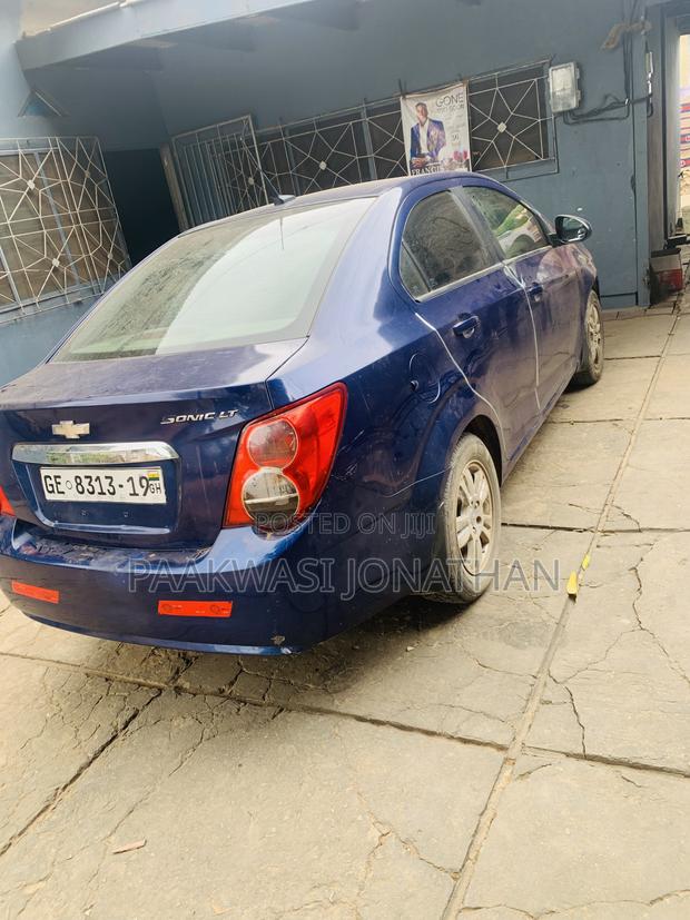 Chevrolet Sonic 2012 Blue