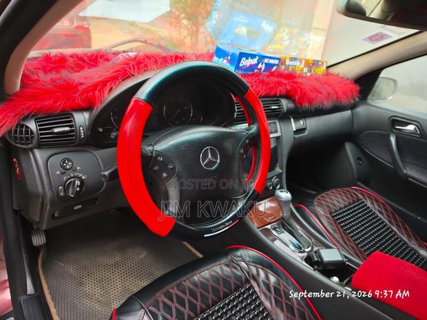 Mercedes-Benz C200 2006 Burgundy