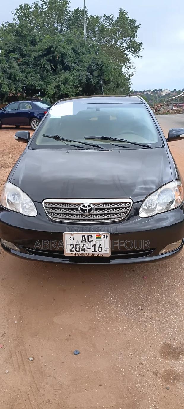 Toyota Corolla S 2006 Black