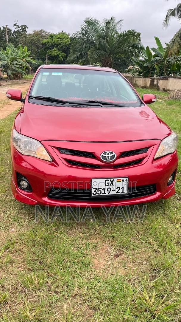 Toyota Corolla S 4dr Sedan (1.8L 4cyl 4A) 2013 Red