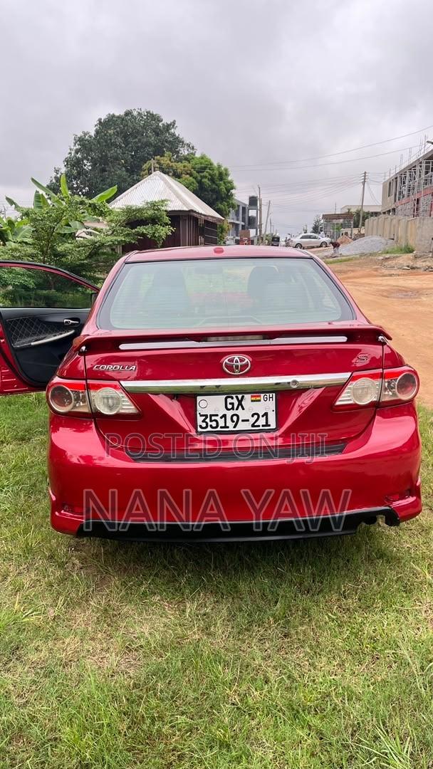 Toyota Corolla S 4dr Sedan (1.8L 4cyl 4A) 2013 Red