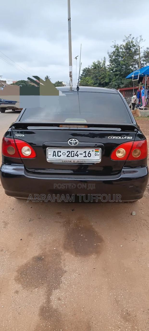 Toyota Corolla S 2006 Black