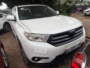 Toyota Highlander Limited 3.5l 4WD 2013 White for sale