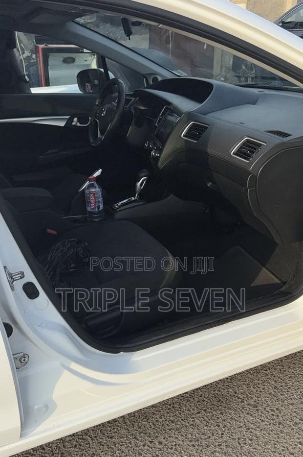 Honda Civic EX 4dr Sedan (1.8L 4cyl CVT) 2015 White
