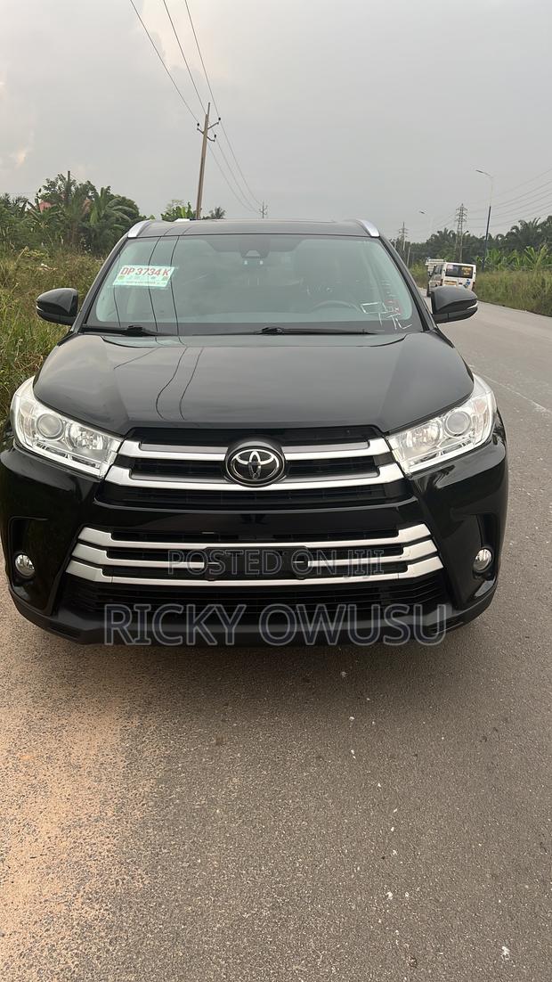 Toyota Highlander XLE 2019 Black