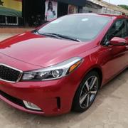 Kia Forte EX Hatchback 2017 Red for sale