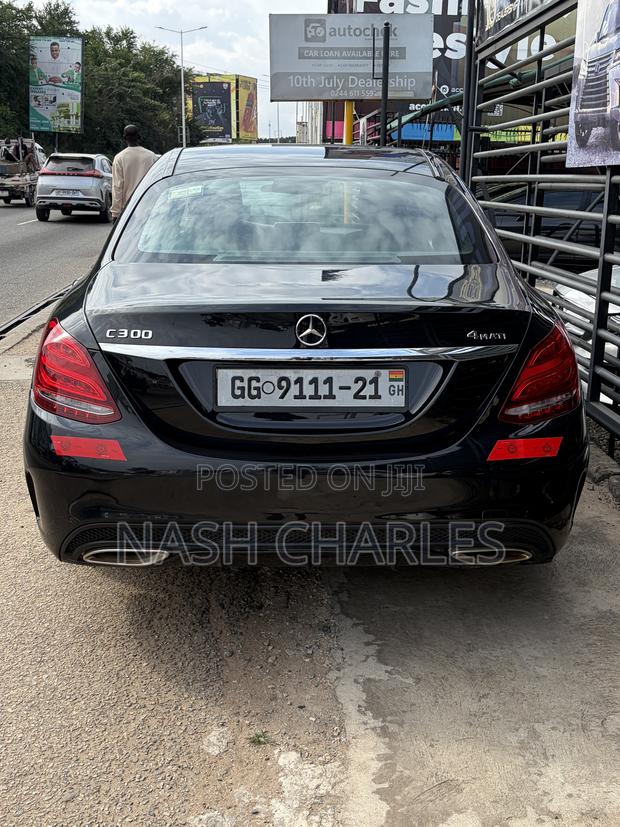Mercedes-Benz C300 Base C300 AWD 4MATIC Sedan 2018 Black