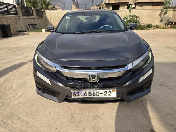 Honda Civic Touring Coupe 2018 Gray
