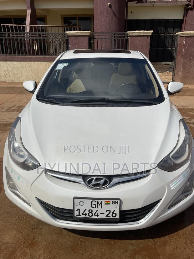 Hyundai Elantra Limited 2012 White