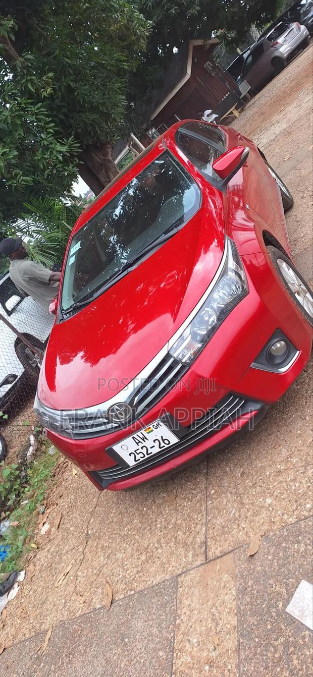 Toyota Corolla 2015 Red