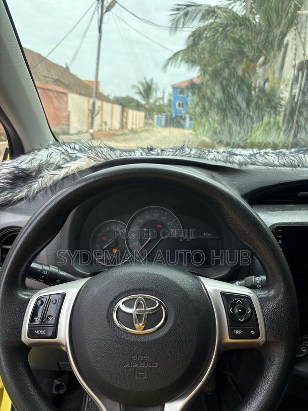 Toyota Vitz 1.3 FWD 3dr 2016 Yellow