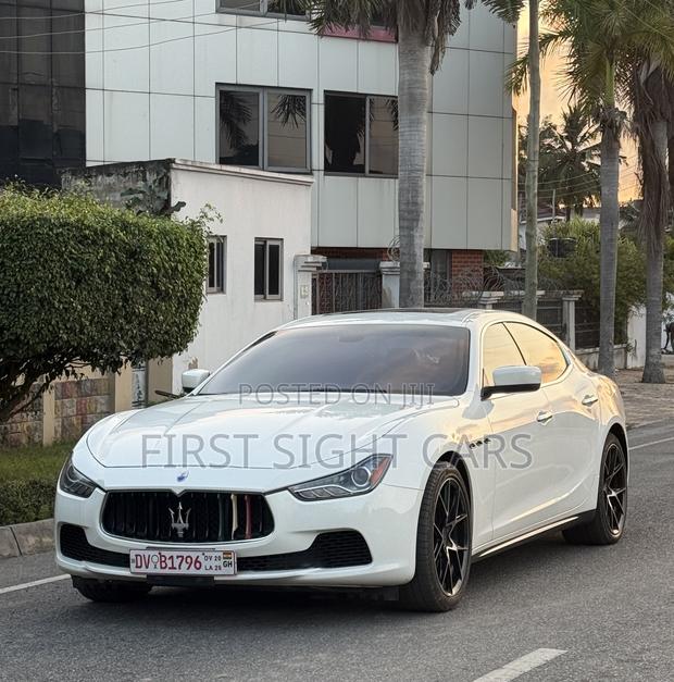 Maserati Ghibli 4dr Sedan (3.0L 6cyl Turbo 8A) 2015 White