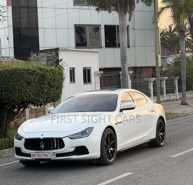 Maserati Ghibli 4dr Sedan (3.0L 6cyl Turbo 8A) 2015 White