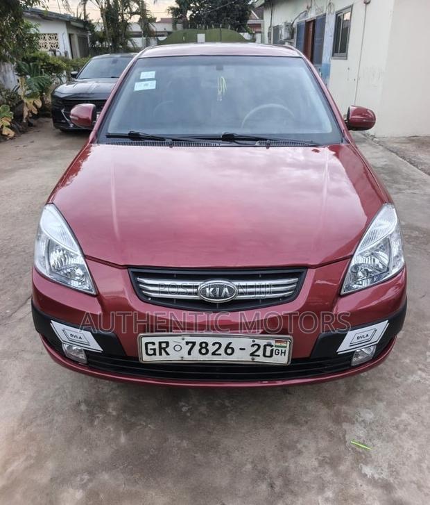 Kia Rio 2010 Red