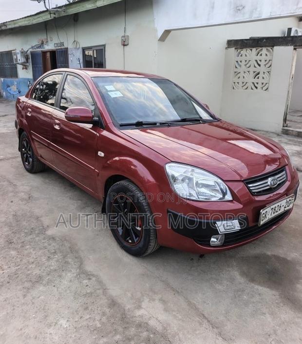 Kia Rio 2010 Red