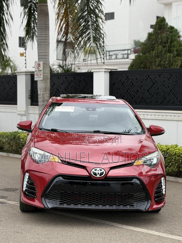 Toyota Corolla SE 4dr Sedan (1.8L 4cyl CVT) 2017 Red