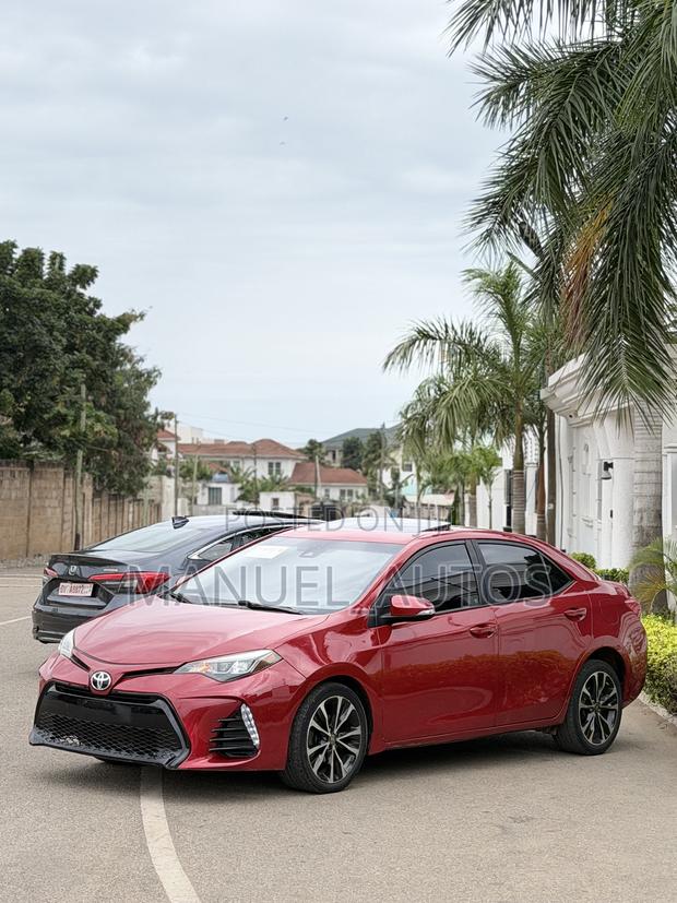 Toyota Corolla SE 4dr Sedan (1.8L 4cyl CVT) 2017 Red
