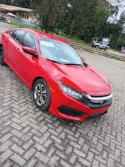 Honda Civic LX Sedan 2018 Red for sale