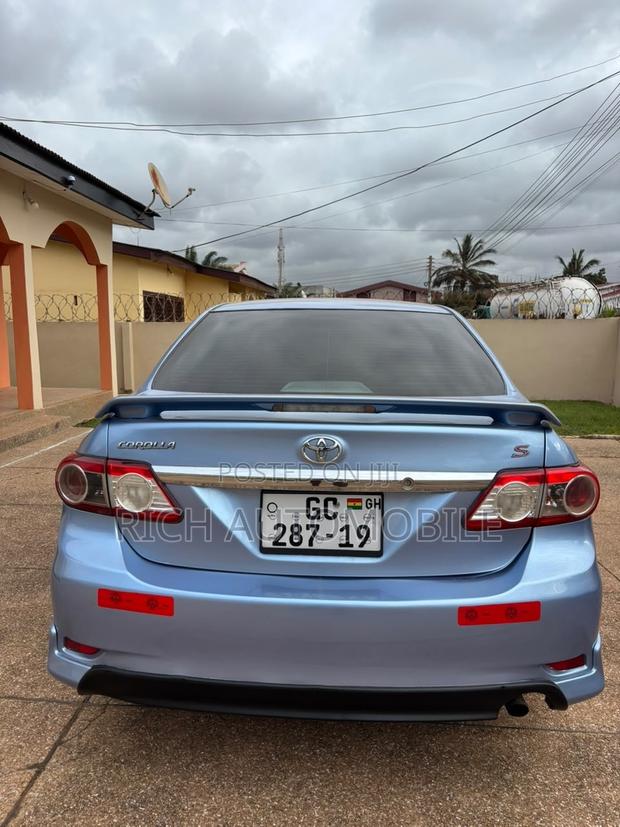 Toyota Corolla S 4dr Sedan (1.8L 4cyl 4A) 2012 Blue
