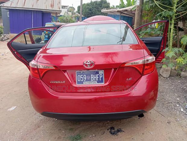Toyota Corolla 2017 Red