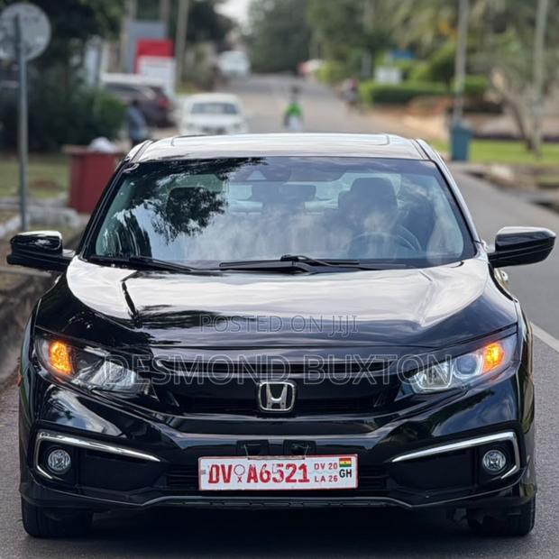 Honda Civic EX-L Sedan 2019 Black