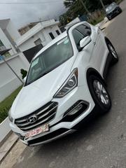 Hyundai Santa Fe SE AWD 2018 White for sale