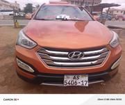 Hyundai Santa Fe 2014 Orange for sale