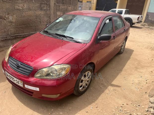 Toyota Corolla 2005 Red