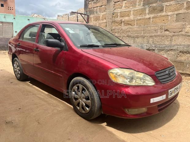 Toyota Corolla 2005 Red