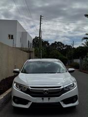 Honda Civic EX-L Sedan 2019 White for sale