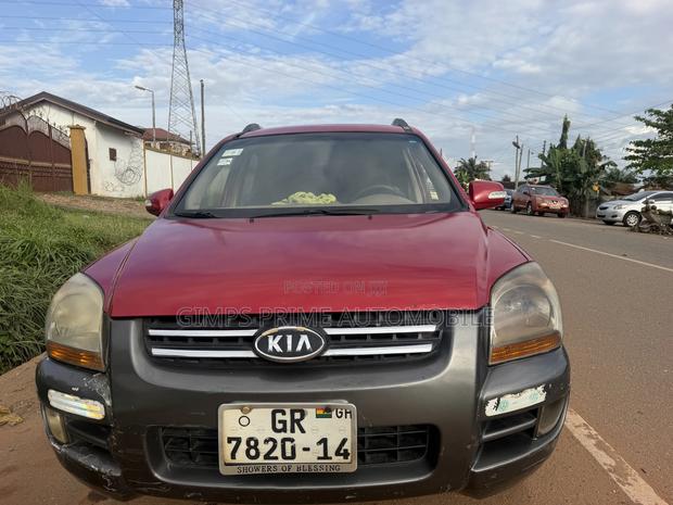 Kia Sportage 2008 Red