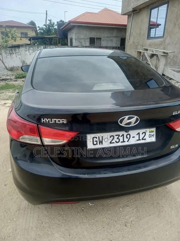 Hyundai Elantra GLS 2012 Black